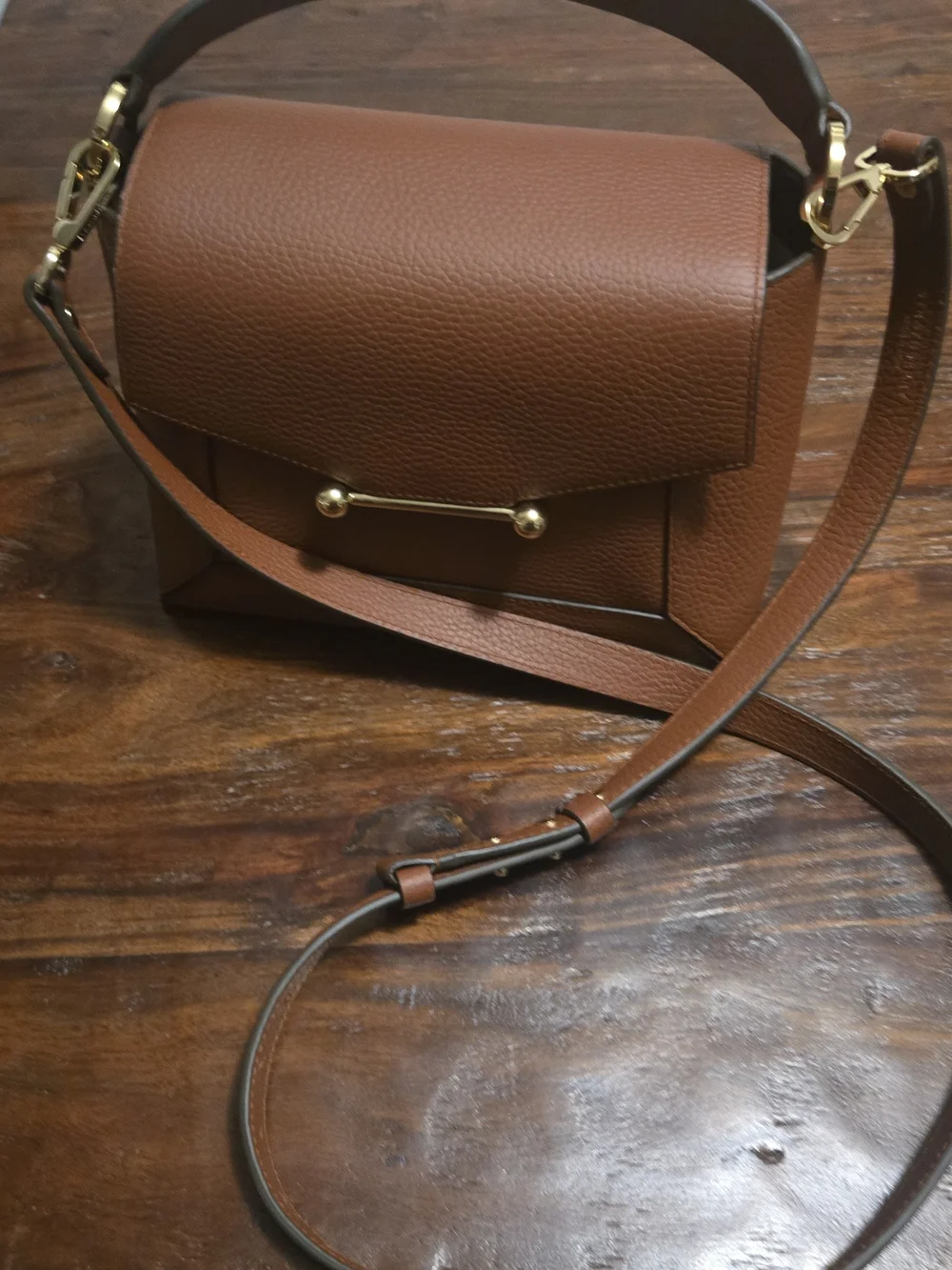 Strathberry Mosaic Bag - Walnut